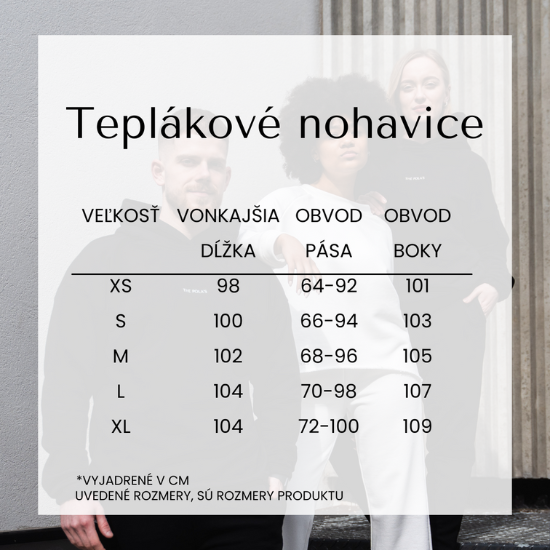 Teplákové nohavice